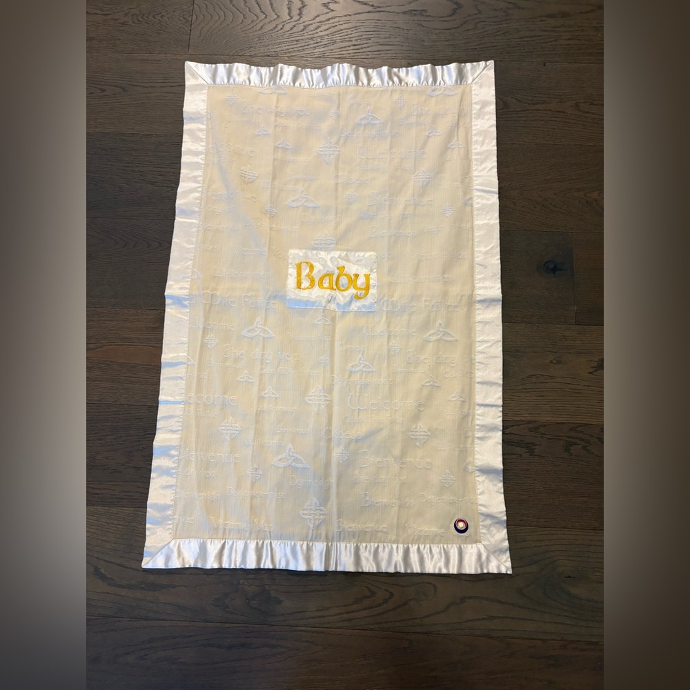 Celtic baby gorgeous blanket retail $199 new with tags